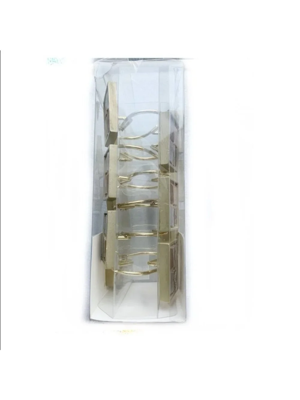 Mosaic Stone Bronze Shower Hooks by Popular Bath Set of Resin 12 Hooks NEW
